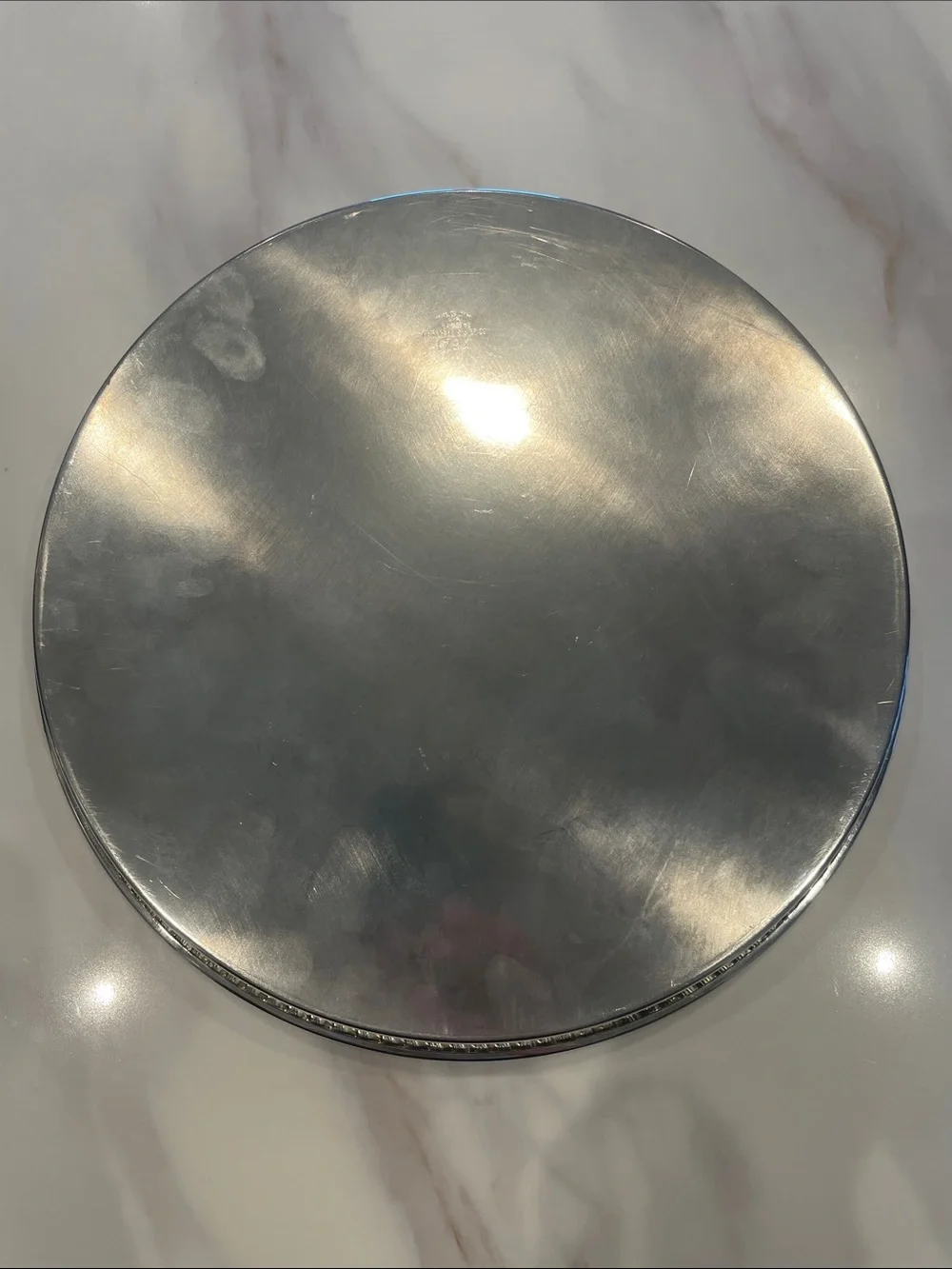 F.B. Rogers Silver Co. Vintage Silver Plate Decorative Serving Tray